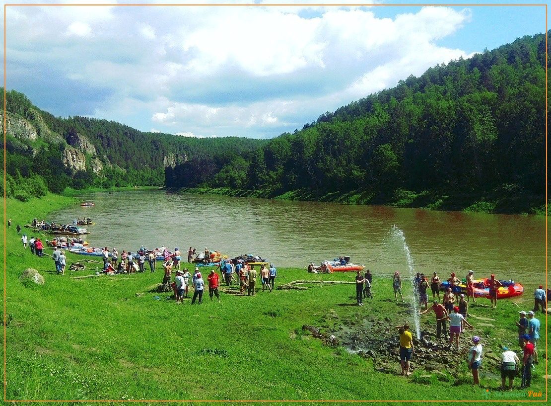 Сплав по реке ай фото